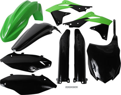 ACERBIS FULL PLASTIC KIT (GREEN) PART# 2314183914 NEW