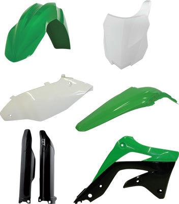 ACERBIS FULL PLASTIC KIT (GREEN) PART# 2314203914 NEW