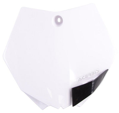 ACERBIS FRONT PLATE (WHITE) PART# 2314240002 NEW