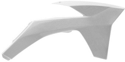 ACERBIS RADIATOR SHROUDS (WHITE) PART# 2314250002 NEW