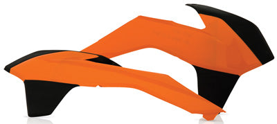 ACERBIS RADIATOR SHROUD KTM FLO. ORG FLO. ORANGE PART# 2314254617 NEW