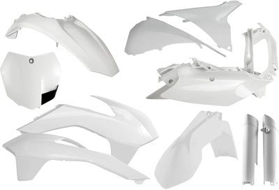 ACERBIS FULL PLASTIC KIT (WHITE) PART# 2314330002 NEW