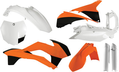 ACERBIS FULL PLASTIC KIT (ORANGE) PART# 2314333914 NEW