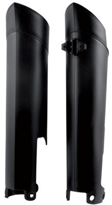 ACERBIS LOWER FORK COVER SET (BLACK) PART# 2319630001 NEW