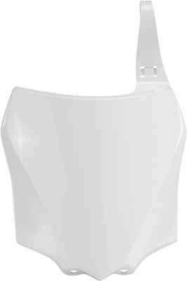 ACERBIS FRONT PLATE (WHITE) PART# 2374050002 NEW