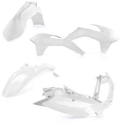 ACERBIS PLASTIC KIT (WHITE) PART# 2374130002 NEW