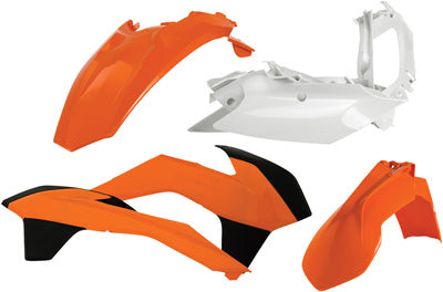 ACERBIS PLASTIC KIT (ORANGE) PART# 2374134584 NEW