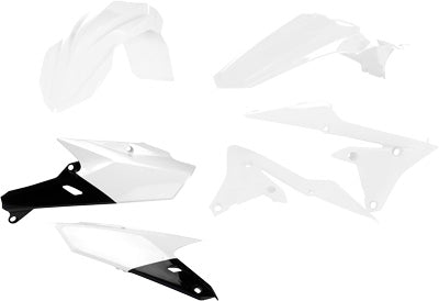 ACERBIS PLASTIC KIT (WHITE) PART# 2374184586 NEW