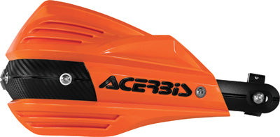 ACERBIS ACERBIS X-FACTOR HANDGUARDS (ORANGE/BLACK) PART# 2374191008 NEW PART NUM