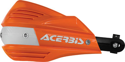 ACERBIS ACERBIS X-FACTOR HANDGUARDS (ORANGE/WHITE) PART# 2374191362 NEW PART NUM