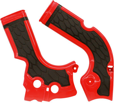 ACERBIS X-GRIP FRAME GUARD (RED/BLACK) PART# 2374241018 NEW