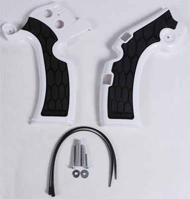 ACERBIS X-GRIP FRAME GUARD (WHITE/BLACK) PART# 2374271035 NEW
