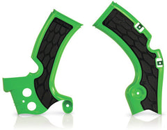ACERBIS X-GRIP FRAME GUARD (GREEN/BLACK) PART# 2374271089 NEW