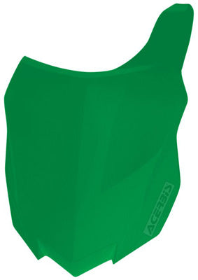 ACERBIS FRONT PLATE FLO. GREEN PART# 2386340235 NEW