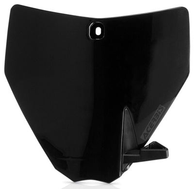 ACERBIS FRONT PLATE- HUSKY BLACK PART# 2393370001 NEW