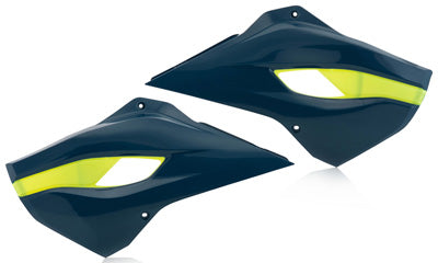ACERBIS RADIATOR SHROUD HUSKY DK BLU/ YEL #2393410114