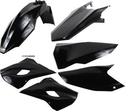ACERBIS PLASTIC KIT- HUSKY MX BLACK PART# 2393440001 NEW
