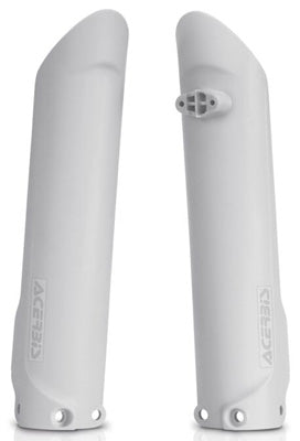 ACERBIS KTM/HUSKY FORK COVERS WHITE PART# 2401260002 NEW