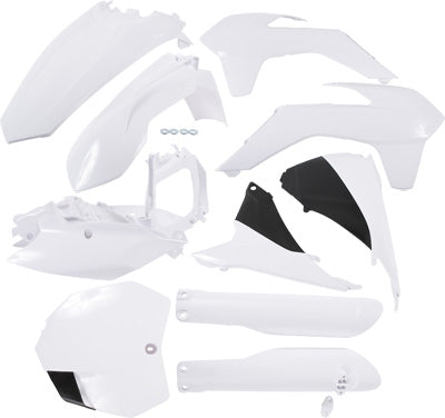 ACERBIS FULL PLASTIC KIT KTM WHITE PART# 2403090002 NEW