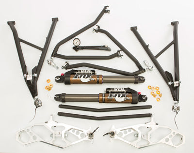 SPG A-ARMS W/EVOL SHOCKS YAM A/C FLAT BLACK 42 PART# ACAA150-FBKER NEW