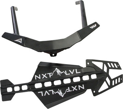 SPG NXT LVL FRT BUMPER POL BLK AXY S S/M PART# NXPFB225-FBK