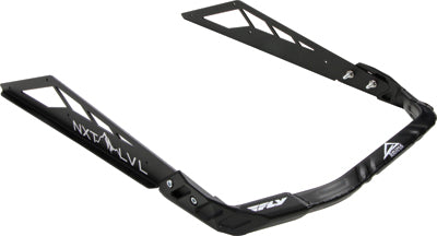 SPG NXT LVL REAR BUMPER FLAT BLK P OL AXYS S/M PART# NXPRB225-FBK/BLK