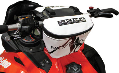 SPG HANDLEBAR BAG (WHITE) UNIVERSAL S/M PART# NXPHP700-WHT