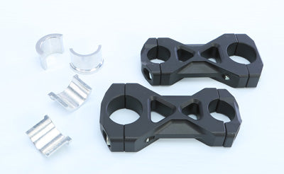 SPG HANDLEBAR RISERS 3" PART# CRB3-BK