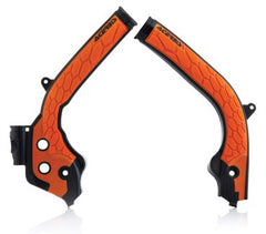ACERBIS FRAME GUARD X-GRIP KTM BLK/ORG #2449535229