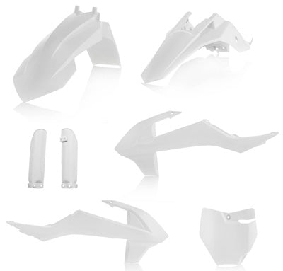 ACERBIS FULL PLASTIC KIT SX65 WHITE 2449600002
