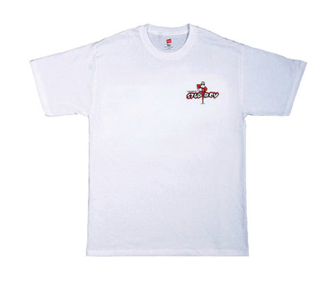 STUDBOY STUD BOY WHITE ORIGINAL T-SHIRT MED. 2470-00