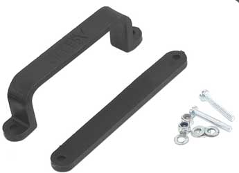 ACERBIS NUMBER PLATE CABLE GUIDE (BLACK) PART# 2042200001 NEW