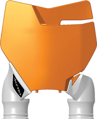 ACERBIS FRONT NUMBER PLATE ORANGE/WHITE 2527425321