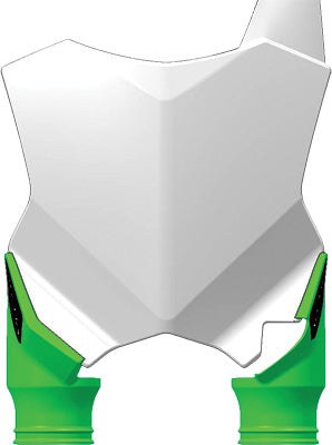 ACERBIS FRONT NUMBER PLATE WHITE/GREEN 2527431050