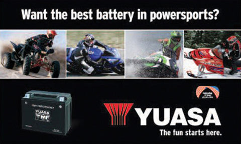 YUASA YUA-928 BATTERY BANNER