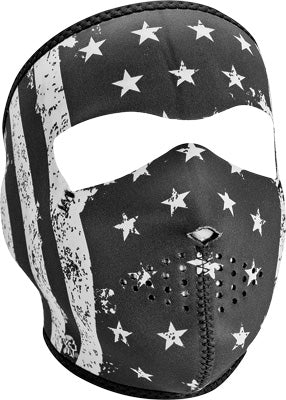 Zan Headgear ZAN NEOPRENE HALF MASK SUGAR SKULL REV T # WNFM082H NEW