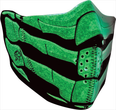 ZAN MODI-FACE DETACHABLE MASK NEOPRENE BONE GLOW WBNFM168HG