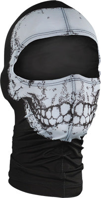 Zan Headgear BALACLAVA MICROFLEECE W/ZIPPER BLACK # WBF114Z NEW