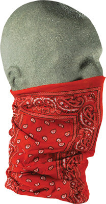 ZAN MOTLEY TUBE (RED PAISLEY) T106