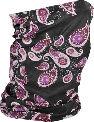 ZAN MOTLEY TUBE FLEECE LINED (PURPLE PAISLEY) PART# TF228
