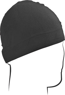 ZAN HELMET LINER NYLON DOME (BLACK ) PART# ND001