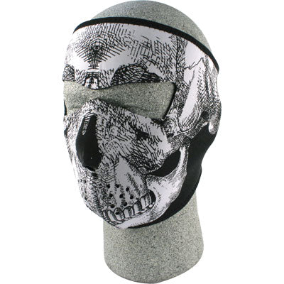 ZAN FACE MASK OVERSIZED SKULL PART# WNFMO002