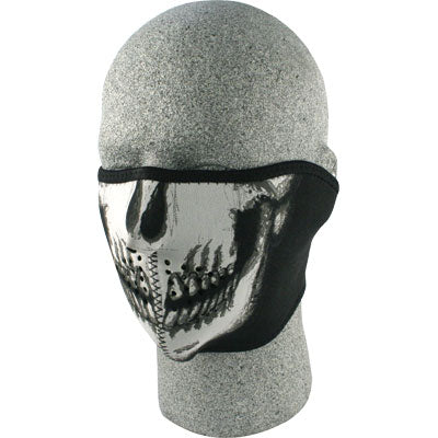 ZAN HALF FACE MASK (OVERSIZED SKULL) PART# WNFMO002H