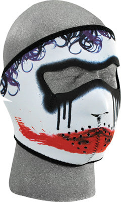 Zan Headgear ZAN 1/2 FACE MASK BURNING SKULL # WNFM061H NEW