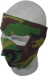 ZAN FULL FACE MASK (WOODLAND CAMO) WNFM118