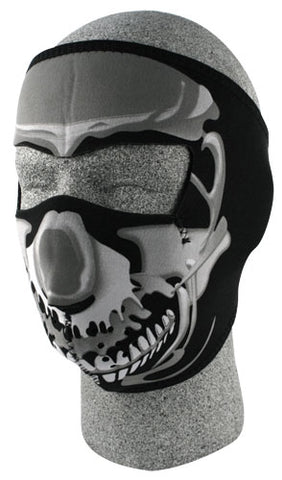 ZAN FULL FACE MASK (CHROME SKULL) WNFM023