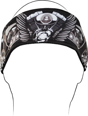 ZAN HEADBAND (V-TWIN WINGS) PART# HB001