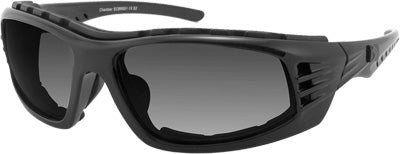 BOBSTER CHAMBER SUNGLASS GLOSS BLACK SMOKED LENS PART# ECBR001