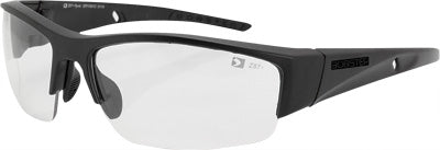BOBSTER RYVAL SUNGLASSES BLACK W/CLEAR LENS PART# ERYV002C