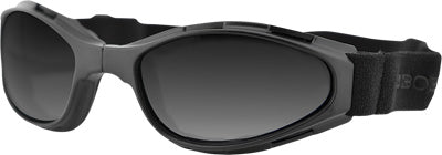 BOBSTER SUNGLASSES CROSSFIRE W/SMOKE L ENS PART# BCR001